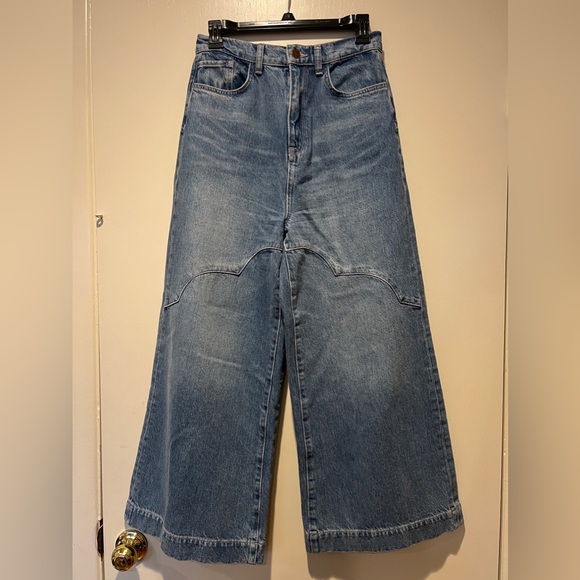 Triarchy Ms. Ava Cloud Stitch High Rise Jeans Size 27 - Picture 2 of 9